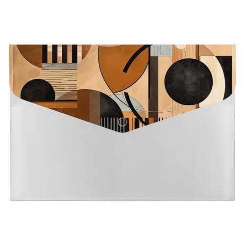 Fächermappe mit 6 Fächern, Beige und Schwarz, Akkordeon-Aktenordner, A4, Briefgröße, tragbarer Dokumenten-Organizer für Quittungen, Rechnungen, Bürobedarf Fächermappe mit 6 Fächern, Beige und Schwarz, Akkordeon-Aktenordner, A4, Briefgröße, tragbarer Dokumenten-Organizer für Quittungen, Rechnungen, Bürobedarf von LKHDS