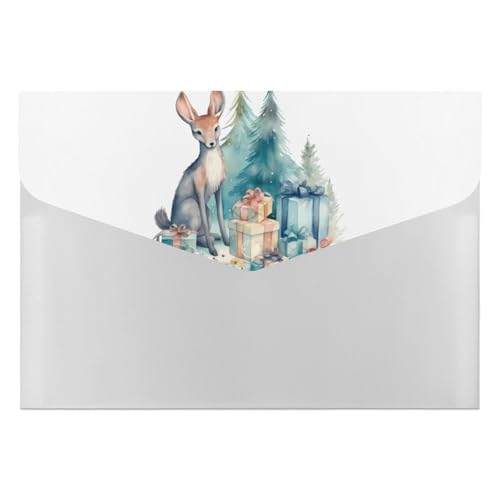 Fächermappe mit 6 Fächern, Tiere und Geschenke, Akkordeon-Aktenordner, A4, Briefgröße, tragbarer Dokumenten-Organizer für Quittungen, Rechnungen, Bürobedarf Fächermappe mit 6 Fächern, Tiere und Geschenke, Akkordeon-Aktenordner, A4, Briefgröße, tragbarer Dokumenten-Organizer für Quittungen, Rechnungen, Bürobedarf von LKHDS