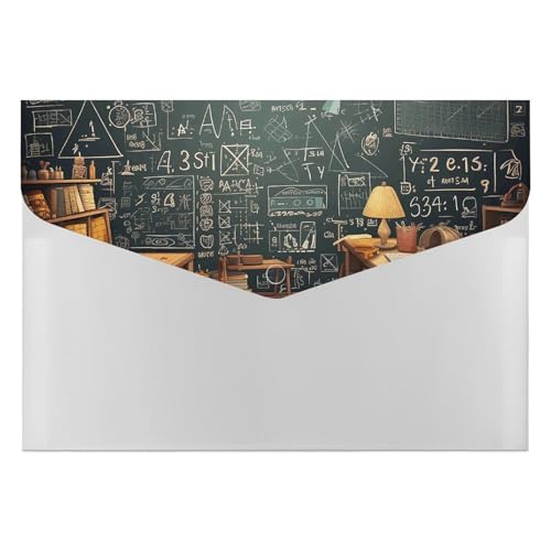 Fächermappe mit 6 Fächern, für Schule, Mathematik, Akkordeon, A4, Briefgröße, tragbarer Dokumenten-Organizer für Quittungen, Rechnungen, Bürobedarf Fächermappe mit 6 Fächern, für Schule, Mathematik, Akkordeon, A4, Briefgröße, tragbarer Dokumenten-Organizer für Quittungen, Rechnungen, Bürobedarf von LKHDS