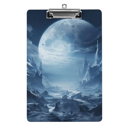 Klemmbrett mit schönen Landschaftsbildern für Büro, Zuhause, Acryl-Klemmbrett mit Aufhängelöchern aus Edelstahl, langlebige Klemmbretter für Notizen, Prüfungen, Noten, Noten, 31,8 x 21,6 cm Klemmbrett mit schönen Landschaftsbildern für Büro, Zuhause, Acryl-Klemmbrett mit Aufhängelöchern aus Edelstahl, langlebige Klemmbretter für Notizen, Prüfungen, Noten, Noten, 31,8 x 21,6 cm von LKHDS
