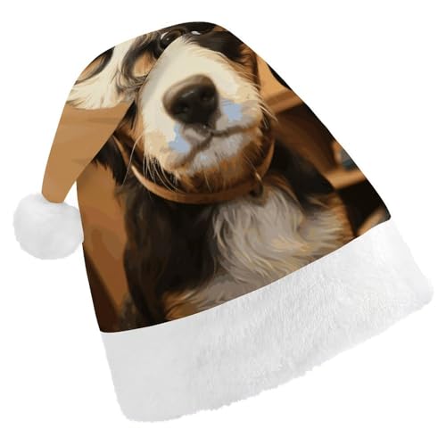 LKHDS Weihnachtsmütze für Erwachsene, Weihnachtsmütze für Damen und Herren, exquisite Hundetraining, bedruckte Weihnachtsmütze, bequeme Weihnachtsmütze für Erwachsene LKHDS Weihnachtsmütze für Erwachsene, Weihnachtsmütze für Damen und Herren, exquisite Hundetraining, bedruckte Weihnachtsmütze, bequeme Weihnachtsmütze für Erwachsene von LKHDS