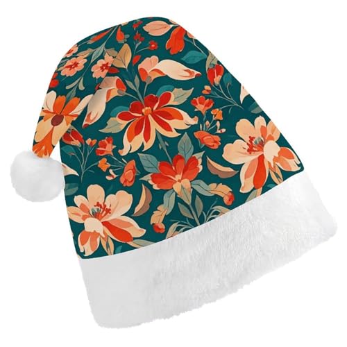 LKHDS Weihnachtsmütze für Erwachsene für Damen und Herren, exquisiter Vogel, Blumendruck, Weihnachtsmütze, bequeme Weihnachtsmütze für Erwachsene LKHDS Weihnachtsmütze für Erwachsene für Damen und Herren, exquisiter Vogel, Blumendruck, Weihnachtsmütze, bequeme Weihnachtsmütze für Erwachsene von LKHDS