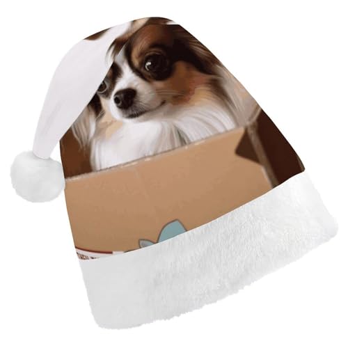 LKHDS Weihnachtsmützen für Erwachsene für Damen und Herren, exquisiter Papillon in der Box, bedruckte Weihnachtsmütze, bequeme Weihnachtsmütze für Erwachsene LKHDS Weihnachtsmützen für Erwachsene für Damen und Herren, exquisiter Papillon in der Box, bedruckte Weihnachtsmütze, bequeme Weihnachtsmütze für Erwachsene von LKHDS