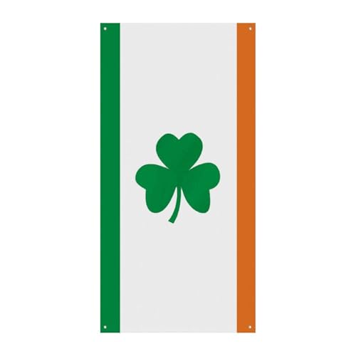 Türbanner "Happy Irish Holidays", saisonale vertikale Türabdeckung, Dekoration, langlebiger Hintergrund für Party, Veranda, Eingang, Garten, Dekoration, 178 x 80 cm Türbanner "Happy Irish Holidays", saisonale vertikale Türabdeckung, Dekoration, langlebiger Hintergrund für Party, Veranda, Eingang, Garten, Dekoration, 178 x 80 cm von LKHDS