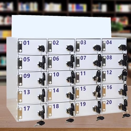 15.12.20/25/30/40/50/60/80/100 Slots Mobiltelefonspeicher Locker, Acryl -Handys Speicherschrank, Mobiltelefon -Safe mit Schloss, Handyschließstoffbox, 20SLOT, 100Slots Made in China 15.12.20/25/30/40/50/60/80/100 Slots Mobiltelefonspeicher Locker, Acryl -Handys Speicherschrank, Mobiltelefon -Safe mit Schloss, Handyschließstoffbox, 20SLOT, 100Slots Made in China von LKHGTR