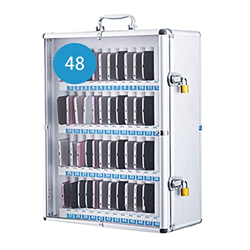 Aluminiumlegierung Handys Speicherschrank 24.12.36/48/60 Slots Company School Lockable Mobile Safe Leftbox für Office, Silver-48 Made in China Aluminiumlegierung Handys Speicherschrank 24.12.36/48/60 Slots Company School Lockable Mobile Safe Leftbox für Office, Silver-48 Made in China von LKHGTR
