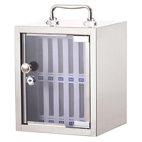 Telefonspeicherschrank abschließbares Handy Safe Mobile Security Management Box Mobiltelefon Speicherschrank wandmontierte Mobiltelefonspeicherbox für Klassenzimmer, Meetin, Silber-12-Bits Made in Telefonspeicherschrank abschließbares Handy Safe Mobile Security Management Box Mobiltelefon Speicherschrank wandmontierte Mobiltelefonspeicherbox für Klassenzimmer, Meetin, Silber-12-Bits Made in von LKHGTR