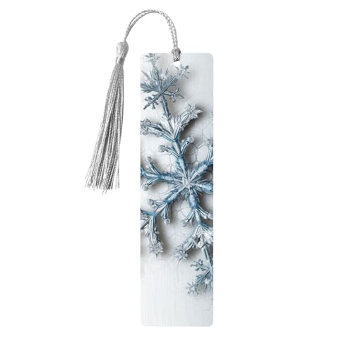 Holz-Lesezeichen für Männer und Frauen, Holz-Lesezeichen mit Löchern und Quasten, Vintage-Lesezeichen, transparent, Schneeflocke, Holz, hängende Anhänger, Ornamente, handgefertigte Bastel-Lesezeichen Holz-Lesezeichen für Männer und Frauen, Holz-Lesezeichen mit Löchern und Quasten, Vintage-Lesezeichen, transparent, Schneeflocke, Holz, hängende Anhänger, Ornamente, handgefertigte Bastel-Lesezeichen von LKTPSKQRY