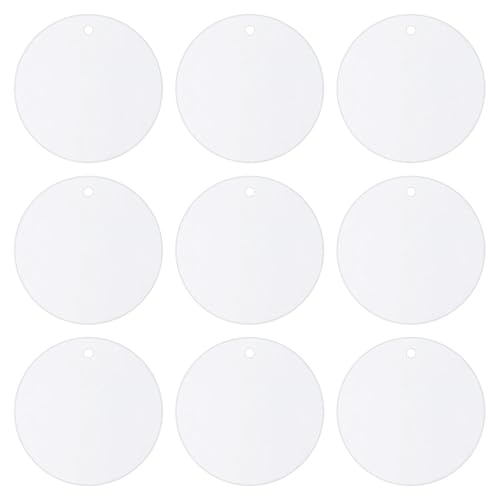 LKXHarleya 40 Stück Flache, lose Pailletten, 30 mm, rund, mit Löchern, für Hochzeiten, Feste, Partys, Kunsthandwerk, Verzierungen, Silber LKXHarleya 40 Stück Flache, lose Pailletten, 30 mm, rund, mit Löchern, für Hochzeiten, Feste, Partys, Kunsthandwerk, Verzierungen, Silber von LKXHarleya