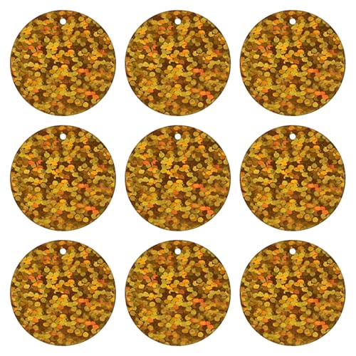 LKXHarleya 400 Stück Flache, lose Pailletten, 8 mm, runde Pailletten mit Löchern zum Selbermachen, für Hochzeiten, Feste, Partys, Kunsthandwerk, Verzierung, Lasergold LKXHarleya 400 Stück Flache, lose Pailletten, 8 mm, runde Pailletten mit Löchern zum Selbermachen, für Hochzeiten, Feste, Partys, Kunsthandwerk, Verzierung, Lasergold von LKXHarleya