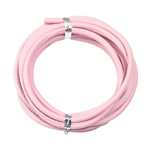 LKXHarleya 5 Yard Lederband, 3 mm, Schaffell, für Schmuck 5 Yard Lederband, 3 mm, Schaffell Lederband für Schmuckherstellung, Halsketten, Nähzubehör, Rosa LKXHarleya 5 Yard Lederband, 3 mm, Schaffell, für Schmuck 5 Yard Lederband, 3 mm, Schaffell Lederband für Schmuckherstellung, Halsketten, Nähzubehör, Rosa von LKXHarleya