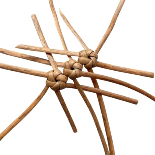 LKXHarleya 5 mm Dicke Rattanstreifen zum Selberstricken und Reparieren von Korbstühlen (Stil 14) von LKXHarleya
