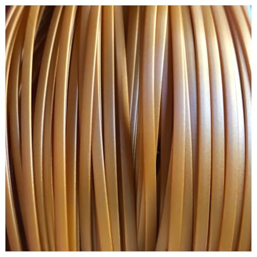 LKXHarleya 500 g PE-Flachgeflecht, 3 mm Kunststoff-Rattan für selbstgemachte Stricktaschen, Korbstühle, Terrassenmöbel, Basteln, Gold LKXHarleya 500 g PE-Flachgeflecht, 3 mm Kunststoff-Rattan für selbstgemachte Stricktaschen, Korbstühle, Terrassenmöbel, Basteln, Gold von LKXHarleya