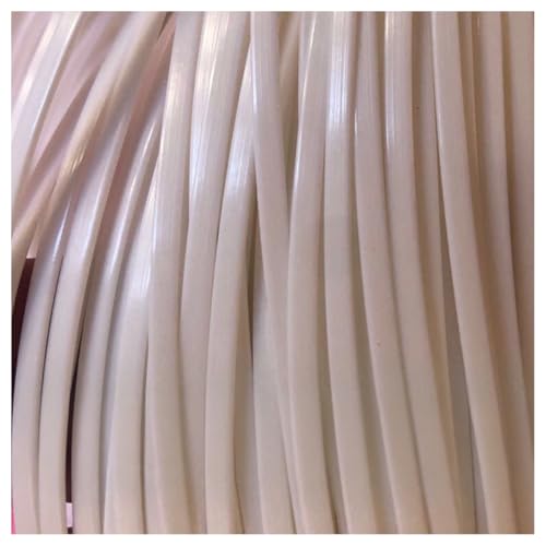 LKXHarleya 500 g PE-Flachgeflecht, 3 mm Kunststoff-Rattan für selbstgemachte Stricktaschen, Korbstühle, Terrassenmöbel, Basteln, Weiß LKXHarleya 500 g PE-Flachgeflecht, 3 mm Kunststoff-Rattan für selbstgemachte Stricktaschen, Korbstühle, Terrassenmöbel, Basteln, Weiß von LKXHarleya