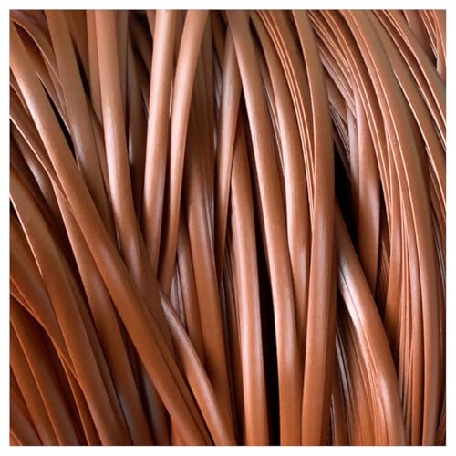 LKXHarleya 500 g PE-Flachgeflecht, 5 mm Kunststoff-Rattan für DIY-Stricktaschen für Korbstühle, Terrassenmöbel, DIY, Basteln, Kupferrot LKXHarleya 500 g PE-Flachgeflecht, 5 mm Kunststoff-Rattan für DIY-Stricktaschen für Korbstühle, Terrassenmöbel, DIY, Basteln, Kupferrot von LKXHarleya