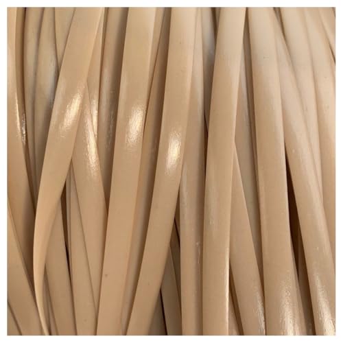 LKXHarleya 500 g PE-Flachgeflecht, 5 mm Kunststoff-Rattan für DIY-Stricktaschen für Korbstühle, Terrassenmöbel, DIY, Basteln, Milchtee LKXHarleya 500 g PE-Flachgeflecht, 5 mm Kunststoff-Rattan für DIY-Stricktaschen für Korbstühle, Terrassenmöbel, DIY, Basteln, Milchtee von LKXHarleya