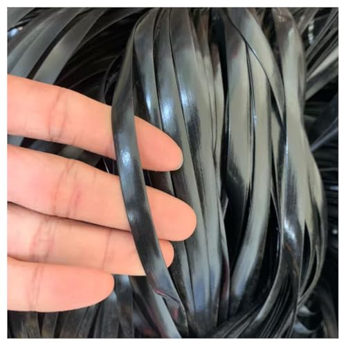 LKXHarleya 500 g PE-Flachgeflecht, 5 mm Kunststoff-Rattan für DIY-Stricktaschen für Korbstühle, Terrassenmöbel, DIY, Basteln, Schwarz LKXHarleya 500 g PE-Flachgeflecht, 5 mm Kunststoff-Rattan für DIY-Stricktaschen für Korbstühle, Terrassenmöbel, DIY, Basteln, Schwarz von LKXHarleya