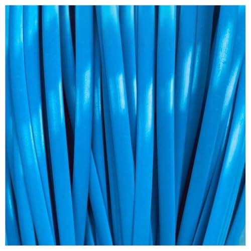LKXHarleya 500 g PE-Flachgeflecht, 5 mm Kunststoff-Rattan für selbstgemachte Stricktaschen, Korbstühle, Terrassenmöbel, Basteln, Blau LKXHarleya 500 g PE-Flachgeflecht, 5 mm Kunststoff-Rattan für selbstgemachte Stricktaschen, Korbstühle, Terrassenmöbel, Basteln, Blau von LKXHarleya