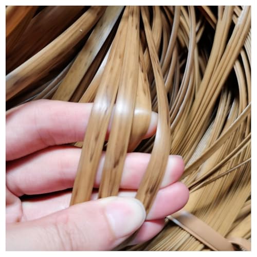 LKXHarleya 500 g flaches PE-Kunststoff-Rattan, 6,8 mm Kunstrattan zum Selberstricken von Taschen, Korbstühlen, Terrassenmöbeln, Basteln, 21 LKXHarleya 500 g flaches PE-Kunststoff-Rattan, 6,8 mm Kunstrattan zum Selberstricken von Taschen, Korbstühlen, Terrassenmöbeln, Basteln, 21 von LKXHarleya