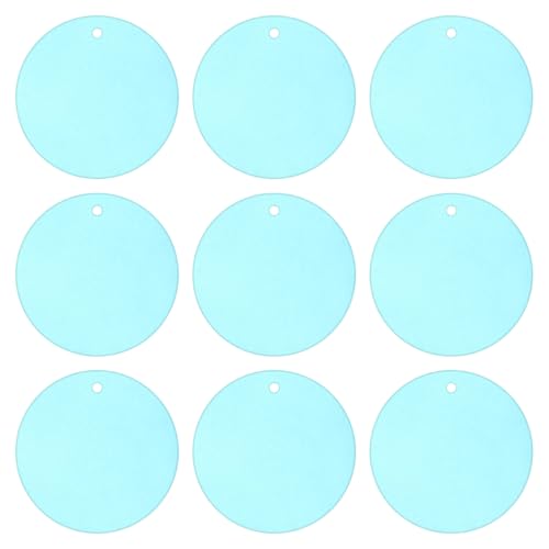 LKXHarleya 600 Stück Flache, lose Pailletten, 6 mm, runde Pailletten mit Löchern zum Selbermachen, für Hochzeiten, Feste, Partys, Kunsthandwerk, Verzierung, Hellblau LKXHarleya 600 Stück Flache, lose Pailletten, 6 mm, runde Pailletten mit Löchern zum Selbermachen, für Hochzeiten, Feste, Partys, Kunsthandwerk, Verzierung, Hellblau von LKXHarleya