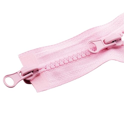 LKXHarleya Doppelschieber-Reißverschluss mit offenem Ende, 90 cm Zweiwege-Reißverschluss zum Nähen von Jacken, Zelten, Kleidungsstücken, Nähzubehör, Rosa LKXHarleya Doppelschieber-Reißverschluss mit offenem Ende, 90 cm Zweiwege-Reißverschluss zum Nähen von Jacken, Zelten, Kleidungsstücken, Nähzubehör, Rosa von LKXHarleya