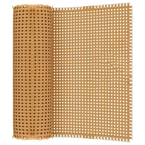 LKXHarleya Rattan-Geflecht mit sechseckigem Muster, 40 x 50 cm, Rolle für Stuhl, Schrank, Bett, Möbel, DIY, Heimdekoration, Kaffeebraun LKXHarleya Rattan-Geflecht mit sechseckigem Muster, 40 x 50 cm, Rolle für Stuhl, Schrank, Bett, Möbel, DIY, Heimdekoration, Kaffeebraun von LKXHarleya