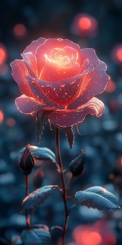 5D Diamant Painting Roses Diamond Painting Kinder Verträumt, DIY Runden Steine Mosaikherstellung Basteln Erwachsene Anfänger Set für Heim Schlafzimmer Wand Deko Wohnzimmer, Geschenke 40x80cm 269E-6W 5D Diamant Painting Roses Diamond Painting Kinder Verträumt, DIY Runden Steine Mosaikherstellung Basteln Erwachsene Anfänger Set für Heim Schlafzimmer Wand Deko Wohnzimmer, Geschenke 40x80cm 269E-6W von LLEDAOZN