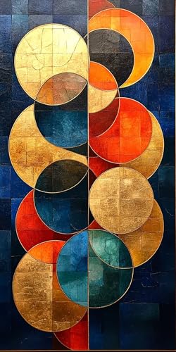 Abstrakt Diamond Painting Erwachsene Groß 90x180cm, 5D Diamond Painting Landschaft, DIY Runden Steine Kristall Kunst Basteln Set Erwachsene Anfänger Set, zur Entspannung und Zimmer Wanddeko YS4L-ST von LLEDAOZN
