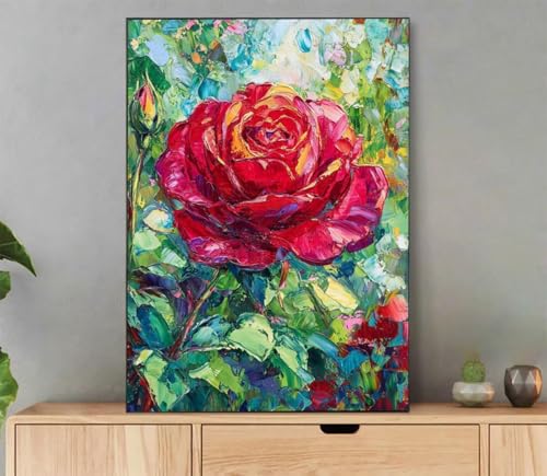 Blume Malen Nach Zahlen Erwachsene, Malen Nach Zahlen Landschaft Muster, DIY Handgemalt Leinwand Ölgemälde Set für Adult Anfänger, mit Pinseln und Acrylfarbe, Deko Schlafzimmer, 40x50cm LX-8005 Blume Malen Nach Zahlen Erwachsene, Malen Nach Zahlen Landschaft Muster, DIY Handgemalt Leinwand Ölgemälde Set für Adult Anfänger, mit Pinseln und Acrylfarbe, Deko Schlafzimmer, 40x50cm LX-8005 von LLEDAOZN