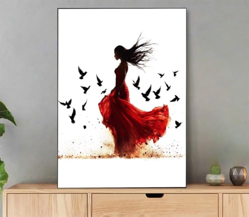 Frau Malen Nach Zahlen Erwachsene, Malen Nach Zahlen Schmetterling Muster, DIY Handgemalt Leinwand Ölgemälde Set für Adult Anfänger, mit Pinseln und Acrylfarbe, Deko Schlafzimmer, 50x70cm L3-1430 Frau Malen Nach Zahlen Erwachsene, Malen Nach Zahlen Schmetterling Muster, DIY Handgemalt Leinwand Ölgemälde Set für Adult Anfänger, mit Pinseln und Acrylfarbe, Deko Schlafzimmer, 50x70cm L3-1430 von LLEDAOZN