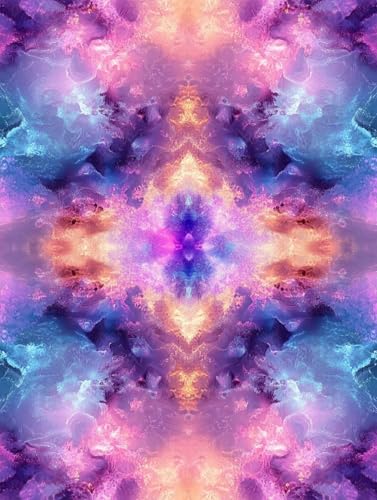 Landschaft Diamond Painting Erwachsene, 5D Diamant Painting Bilder Dreamy, DIY Runden Steine Mosaikherstellung Basteln Erwachsene Anfänger Set, Zimmer Wand Deko Aesthetic, Geschenke 70 x 95cm CU-M von LLEDAOZN