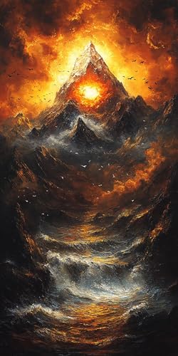 Landschaft Diamond Painting Erwachsene Groß 40x80cm, 5D Diamond Painting Abstrakt, DIY Runden Steine Kristall Kunst Basteln Set Erwachsene Anfänger Set, zur Entspannung und Zimmer Wanddeko 774Q-VP Landschaft Diamond Painting Erwachsene Groß 40x80cm, 5D Diamond Painting Abstrakt, DIY Runden Steine Kristall Kunst Basteln Set Erwachsene Anfänger Set, zur Entspannung und Zimmer Wanddeko 774Q-VP von LLEDAOZN