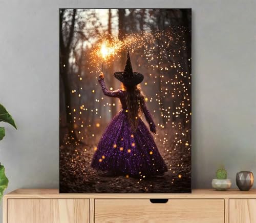 Landschaft Malen Nach Zahlen Erwachsene, Malen Nach Zahlen Frau Muster, DIY Handgemalt Leinwand Ölgemälde Set für Adult Anfänger, mit Pinseln und Acrylfarbe, für Deko Schlafzimmer, 50x70cm L5-598 von LLEDAOZN