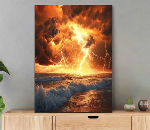 Landschaft Malen Nach Zahlen Erwachsene, Malen Nach Zahlen Ozean Muster, DIY Handgemalt Leinwand Ölgemälde Set für Adult Anfänger, mit Pinseln und Acrylfarbe, Deko Schlafzimmer, 35x45cm LL-5284 Landschaft Malen Nach Zahlen Erwachsene, Malen Nach Zahlen Ozean Muster, DIY Handgemalt Leinwand Ölgemälde Set für Adult Anfänger, mit Pinseln und Acrylfarbe, Deko Schlafzimmer, 35x45cm LL-5284 von LLEDAOZN