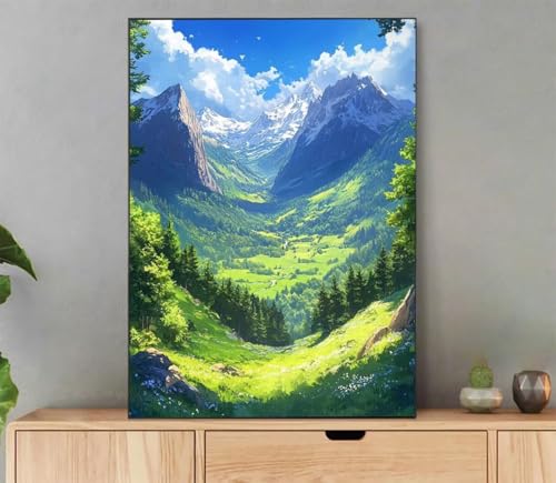 Landschaft Malen Nach Zahlen Erwachsene, Malen Nach Zahlen Sky Muster, DIY Handgemalt Leinwand Ölgemälde Set für Adult Anfänger, mit Pinseln und Acrylfarbe, für Deko Schlafzimmer, 40x50cm LZ-3189 Landschaft Malen Nach Zahlen Erwachsene, Malen Nach Zahlen Sky Muster, DIY Handgemalt Leinwand Ölgemälde Set für Adult Anfänger, mit Pinseln und Acrylfarbe, für Deko Schlafzimmer, 40x50cm LZ-3189 von LLEDAOZN