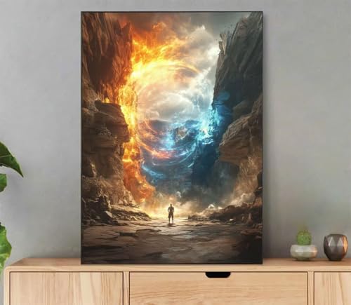 Malen Nach Zahlen Erwachsene Landschaft Paint by Numbers Dreamy Malen Nach Zahlen mit Rahmen 40x50cm Leinwand Ölgemälde Set mit Pinseln und Acrylfarbe für Zimmer Deko Geschenke für Frauen LV-6781 Malen Nach Zahlen Erwachsene Landschaft Paint by Numbers Dreamy Malen Nach Zahlen mit Rahmen 40x50cm Leinwand Ölgemälde Set mit Pinseln und Acrylfarbe für Zimmer Deko Geschenke für Frauen LV-6781 von LLEDAOZN