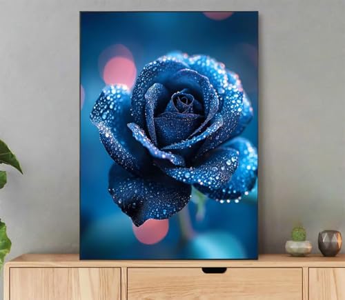 Pflanze Malen Nach Zahlen Erwachsene, Malen Nach Zahlen Landschaft Muster, DIY Handgemalt Leinwand Ölgemälde Set für Adult Anfänger, mit Pinseln und Acrylfarbe, Deko Schlafzimmer, 35x45cm L3-3620 von LLEDAOZN