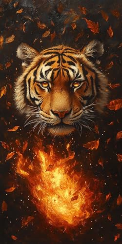 Tiger Diamond Painting Erwachsene Groß 30x60cm, 5D Diamond Painting Pflanze, DIY Runden Steine Kristall Kunst Basteln Set Erwachsene Anfänger Set, Entspannung und Zimmer Wanddeko, Geschenke 1V43-01 Tiger Diamond Painting Erwachsene Groß 30x60cm, 5D Diamond Painting Pflanze, DIY Runden Steine Kristall Kunst Basteln Set Erwachsene Anfänger Set, Entspannung und Zimmer Wanddeko, Geschenke 1V43-01 von LLEDAOZN
