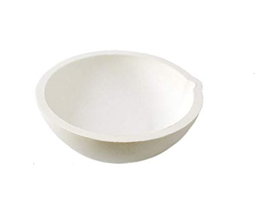 LLF Keramik-Tiegelschüssel für den Ofen, Schmelzguss, verfeinert, Gold, Silber (1000 g) von LLF