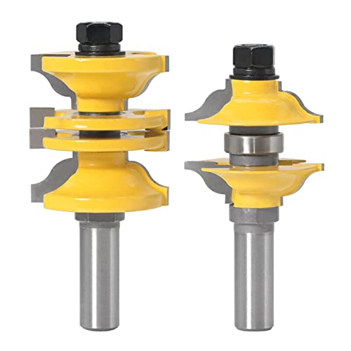 12 mm Schaftfräser-Bit für Einstieg und Innentür, für starke und schöne Eingangstüren, für verlängerte Zapfen 12 mm Schaftfräser-Bit für Einstieg und Innentür, für starke und schöne Eingangstüren, für verlängerte Zapfen von LLHCF