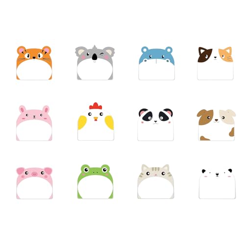 12 x Tier-Haftnotizen Cartoon Pandas Memos Post Stickies Kleine Haftnotizen Schulbedarf Selbstklebende Notizblock 12 x Tier-Haftnotizen Cartoon Pandas Memos Post Stickies Kleine Haftnotizen Schulbedarf Selbstklebende Notizblock von LLHCF