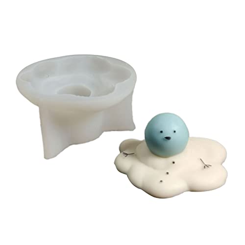 3-dimensionale Formen Weihnachtsmann-Form, Bastelkunst, Silikonform für handgefertigte Seife, Schreibtisch-Ornamente von LLHCF
