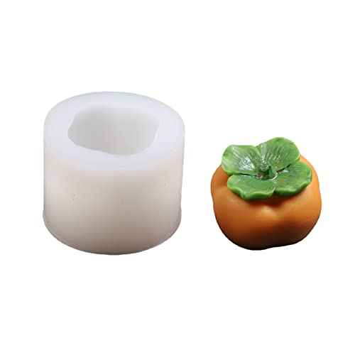 3D-Kaki-Form, Silikonformen für die Herstellung von Kuchen, Harz, Seife, Epoxidharz, Basteln 3D-Kaki-Form, Silikonformen für die Herstellung von Kuchen, Harz, Seife, Epoxidharz, Basteln von LLHCF