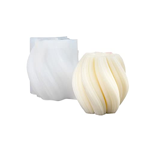 3D-Silikonformen, gewellt, Zylinder-Silikonformen für Epoxidharze, Seife 3D-Silikonformen, gewellt, Zylinder-Silikonformen für Epoxidharze, Seife von LLHCF