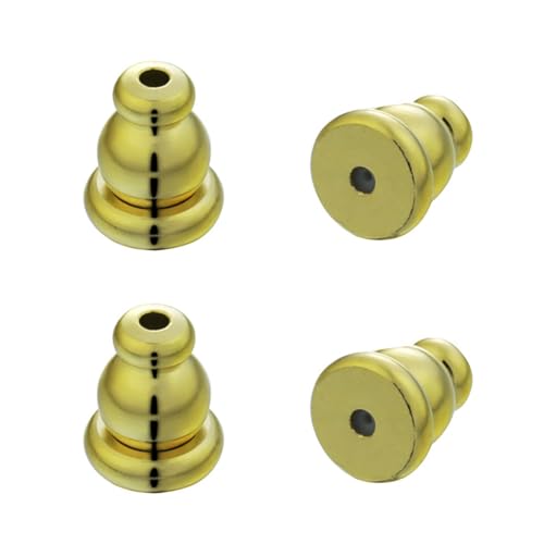4 Stück Ohrring-Verschlüsse, Ohrschmuck, Ersatzohrstecker, Ohrstecker, Edelstahl-Textur für den täglichen Gebrauch 4 Stück Ohrring-Verschlüsse, Ohrschmuck, Ersatzohrstecker, Ohrstecker, Edelstahl-Textur für den täglichen Gebrauch von LLHCF