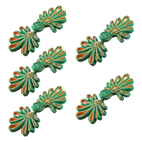 5 Paar chinesische Knoten, traditionelle Knöpfe, Cheongsam-Nähverschlüsse, chinesische Verschlüsse, Knöpfe für Kostüme, Nähen 5 Paar chinesische Knoten, traditionelle Knöpfe, Cheongsam-Nähverschlüsse, chinesische Verschlüsse, Knöpfe für Kostüme, Nähen von LLHCF