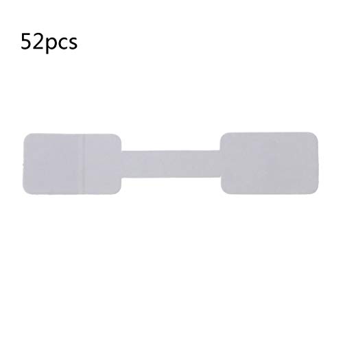 52 Stück Schmuck-Etiketten, selbstklebend, kurze Hantel, Langhantel, Identifikationsetiketten, Aufkleber, Größenschilder, Schmuck-Display-Karten 52 Stück Schmuck-Etiketten, selbstklebend, kurze Hantel, Langhantel, Identifikationsetiketten, Aufkleber, Größenschilder, Schmuck-Display-Karten von LLHCF
