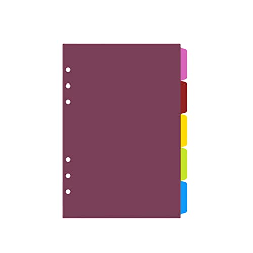 6-Loch-Binder-Tabs, Trennblätter, lose Blätter, Trennwand für Planer, Tagebuch, Notizbuch 6-Loch-Binder-Tabs, Trennblätter, lose Blätter, Trennwand für Planer, Tagebuch, Notizbuch von LLHCF