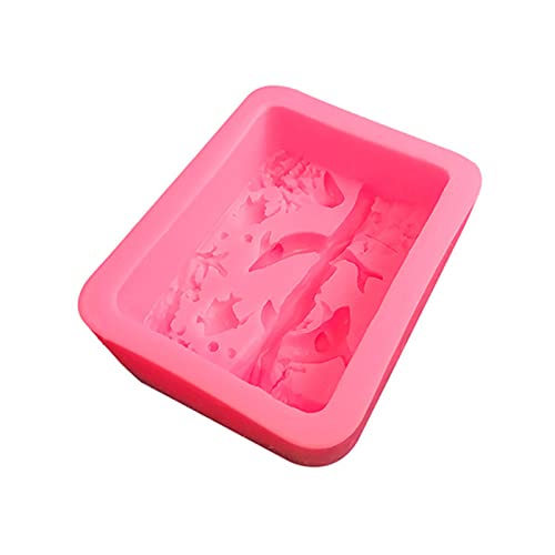 Delfinduft-Seifenharzform Fondant Silikon Gebäck Backen Dekor Werkzeug Handgemachte Seifenform Kuchenzubehör Delfinduft-Seifenharzform Fondant Silikon Gebäck Backen Dekor Werkzeug Handgemachte Seifenform Kuchenzubehör von LLHCF