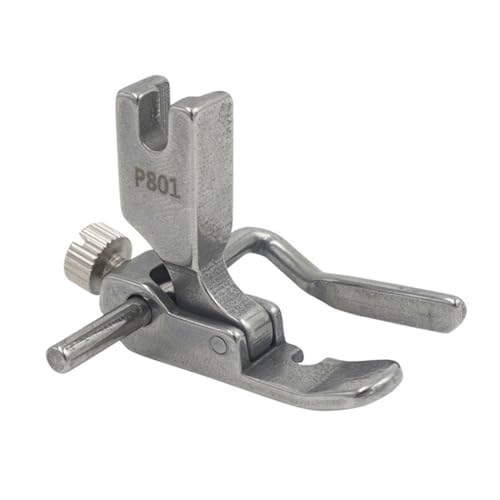 Flacher P801 Nähfuß für Hemden, Vorhänge, Bettwäsche, Stoff/Leder, Nähmaschinen-Nähfuß von LLHCF